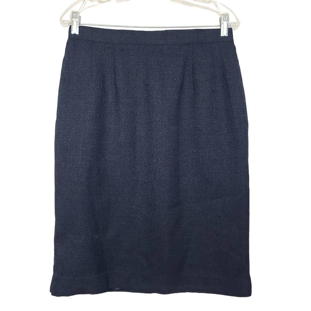 Morgan Miller Blue Pencil Skirt 14P